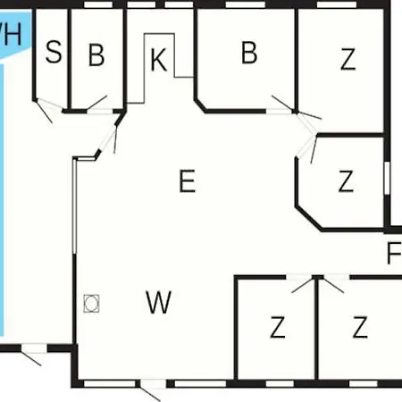 Hébergement de vacances 10 Person In Bl Vand *